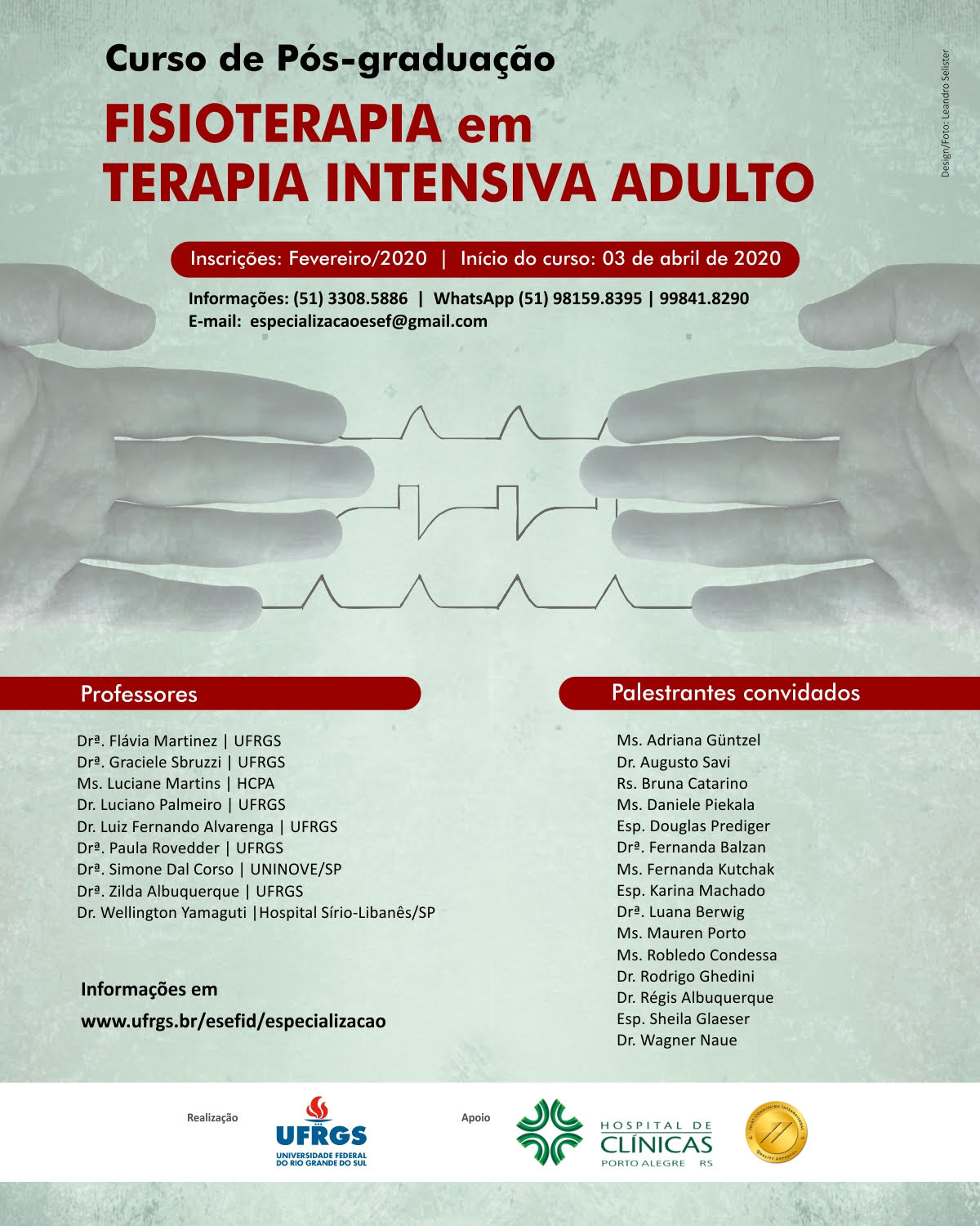 cartaz curso de pos fisioterapia final