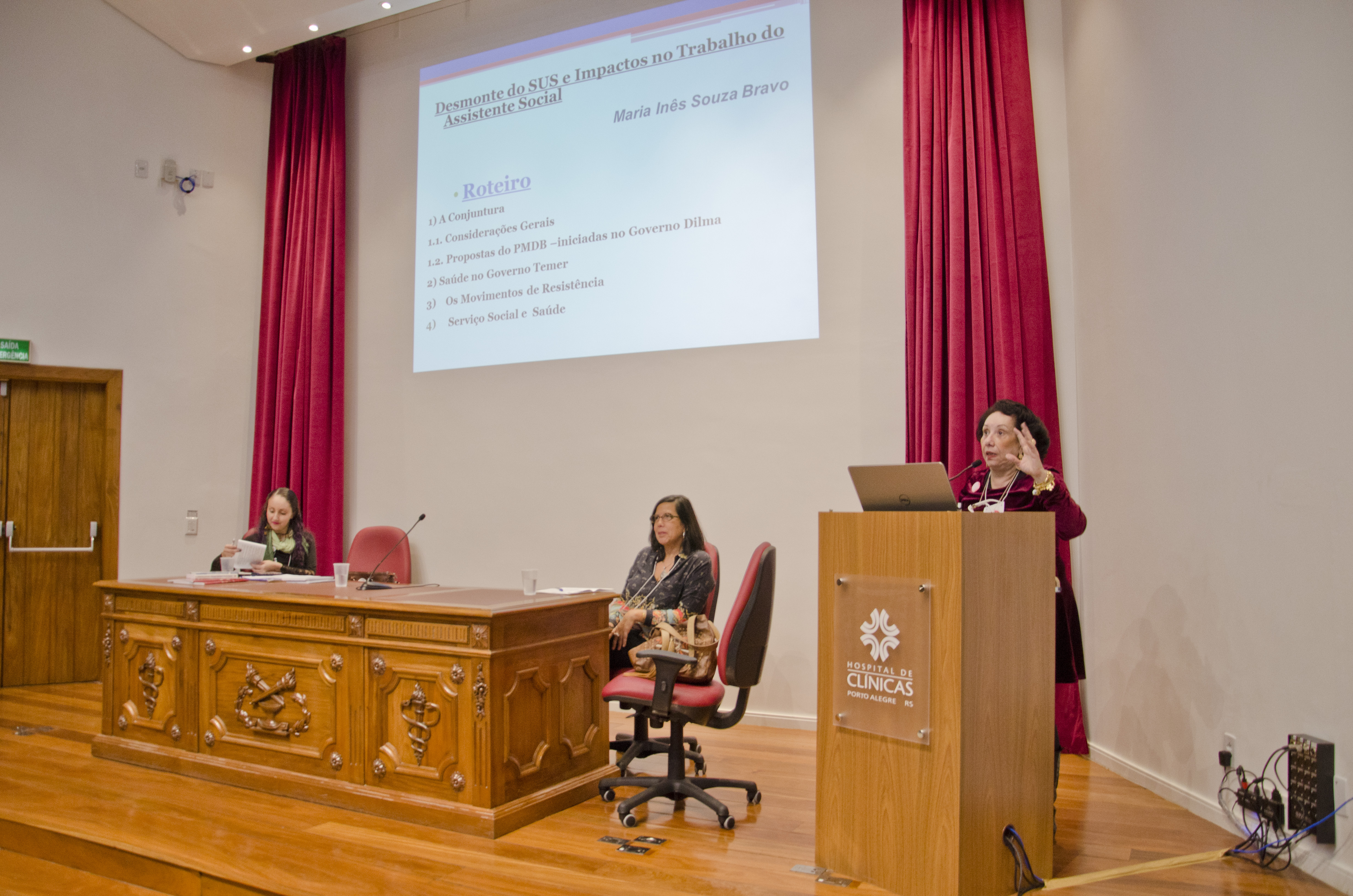 Mesa redonda com Maria Inês Bravo