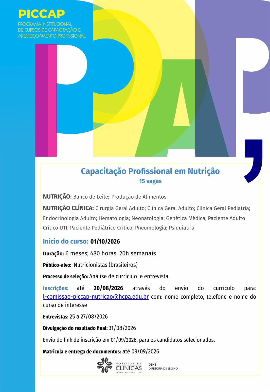 2026.2 processo de selecao nutricao cartaz piccap .pptx