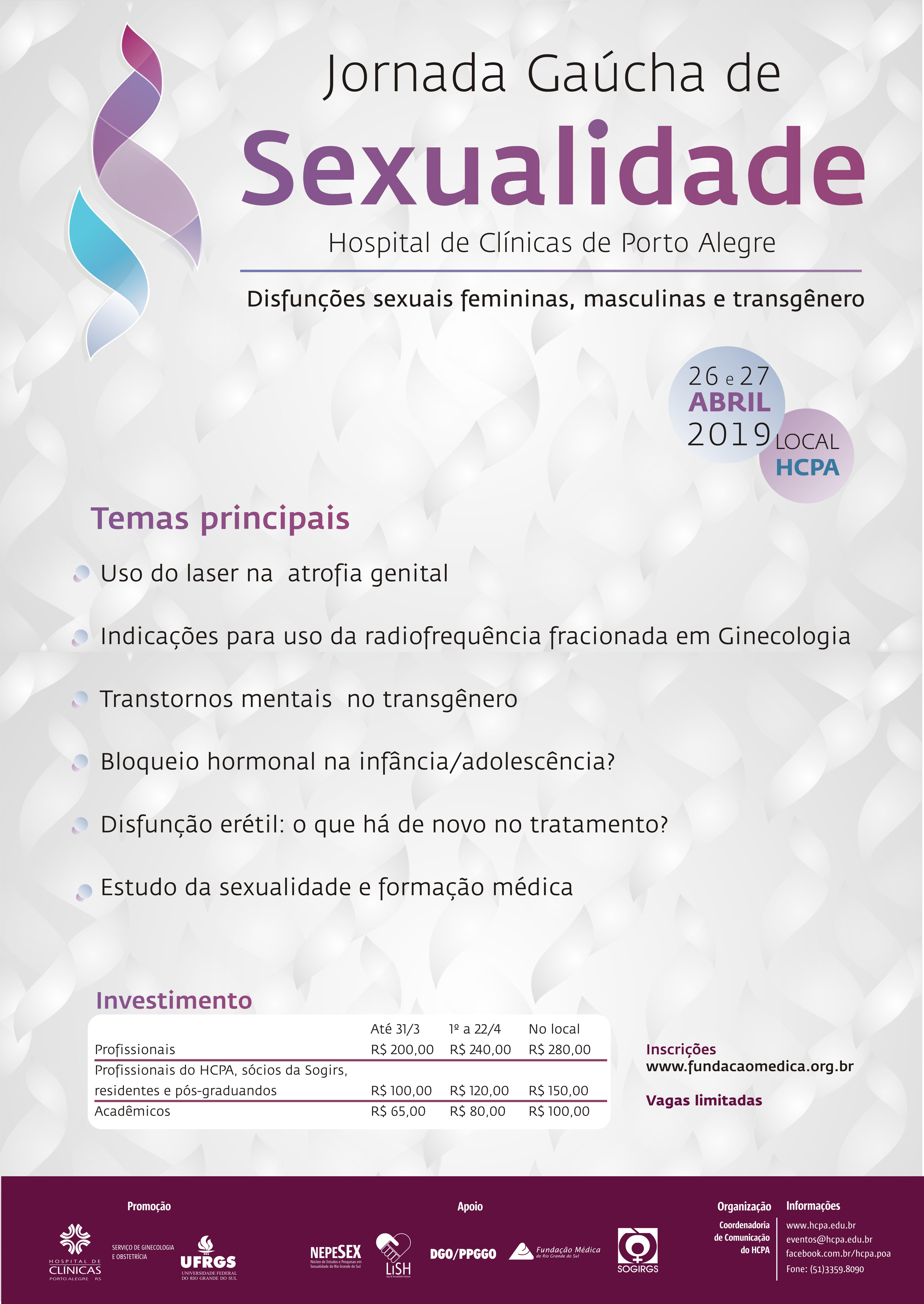 jornada gaucha de sexualidade cartaz