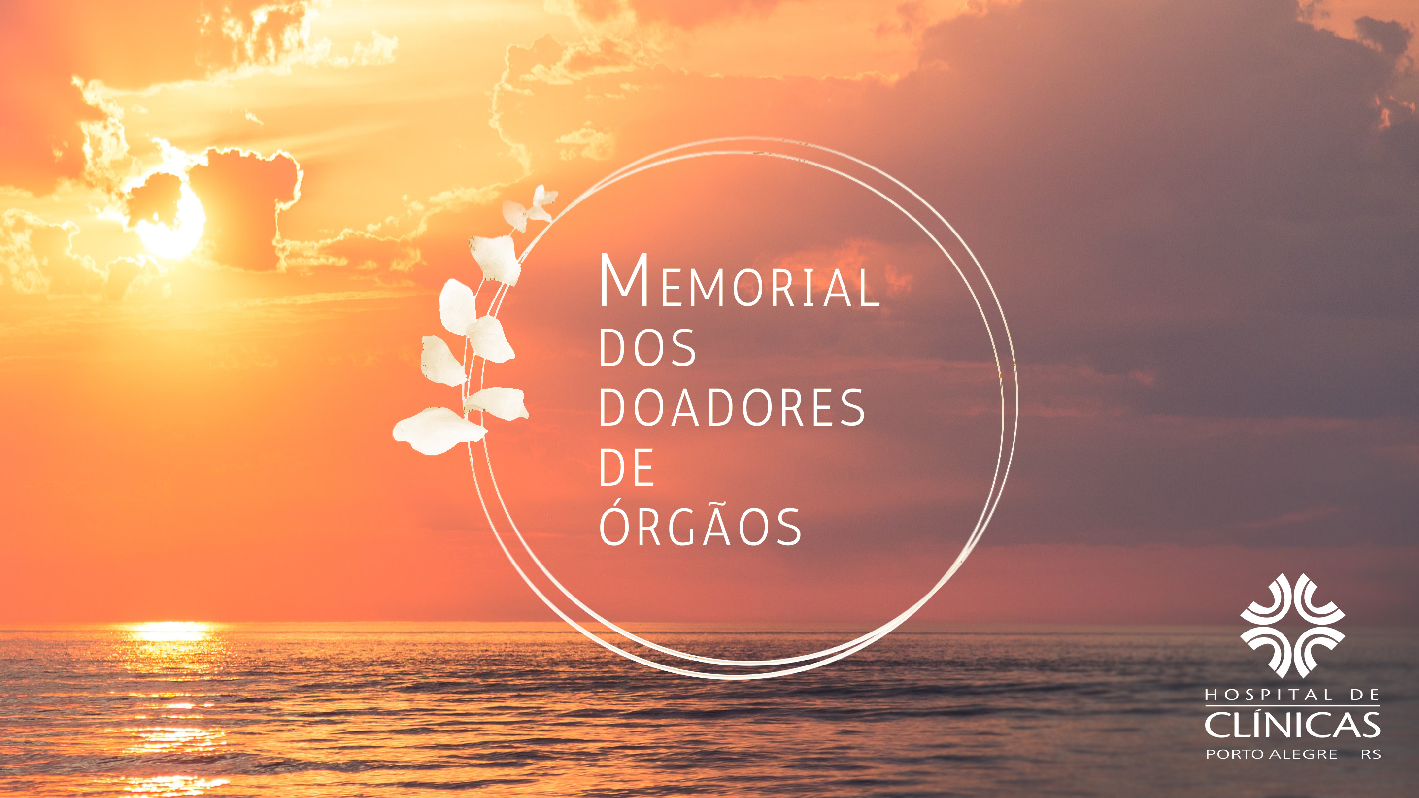 memorial doadores de orgaos por do sol