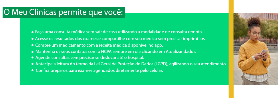 meu clinicas funcionalidades