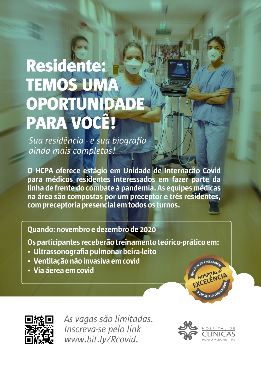 residencia covid cartaz